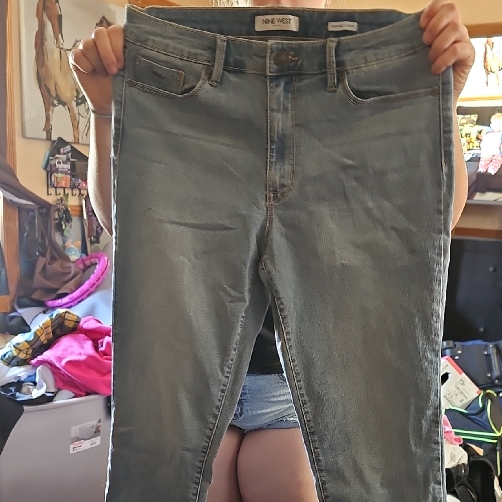 Nine West Women's Blue Jeans